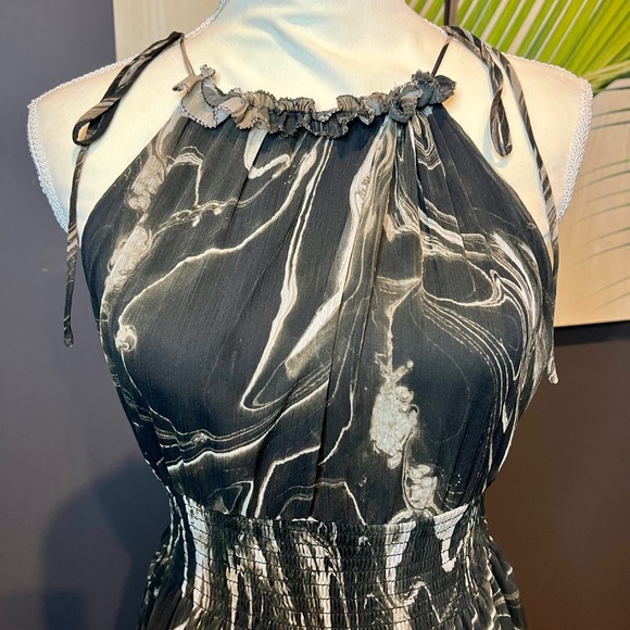 BANANA REPUBLIC Halter Maxi Dress Size XS - Picture 7 of 11